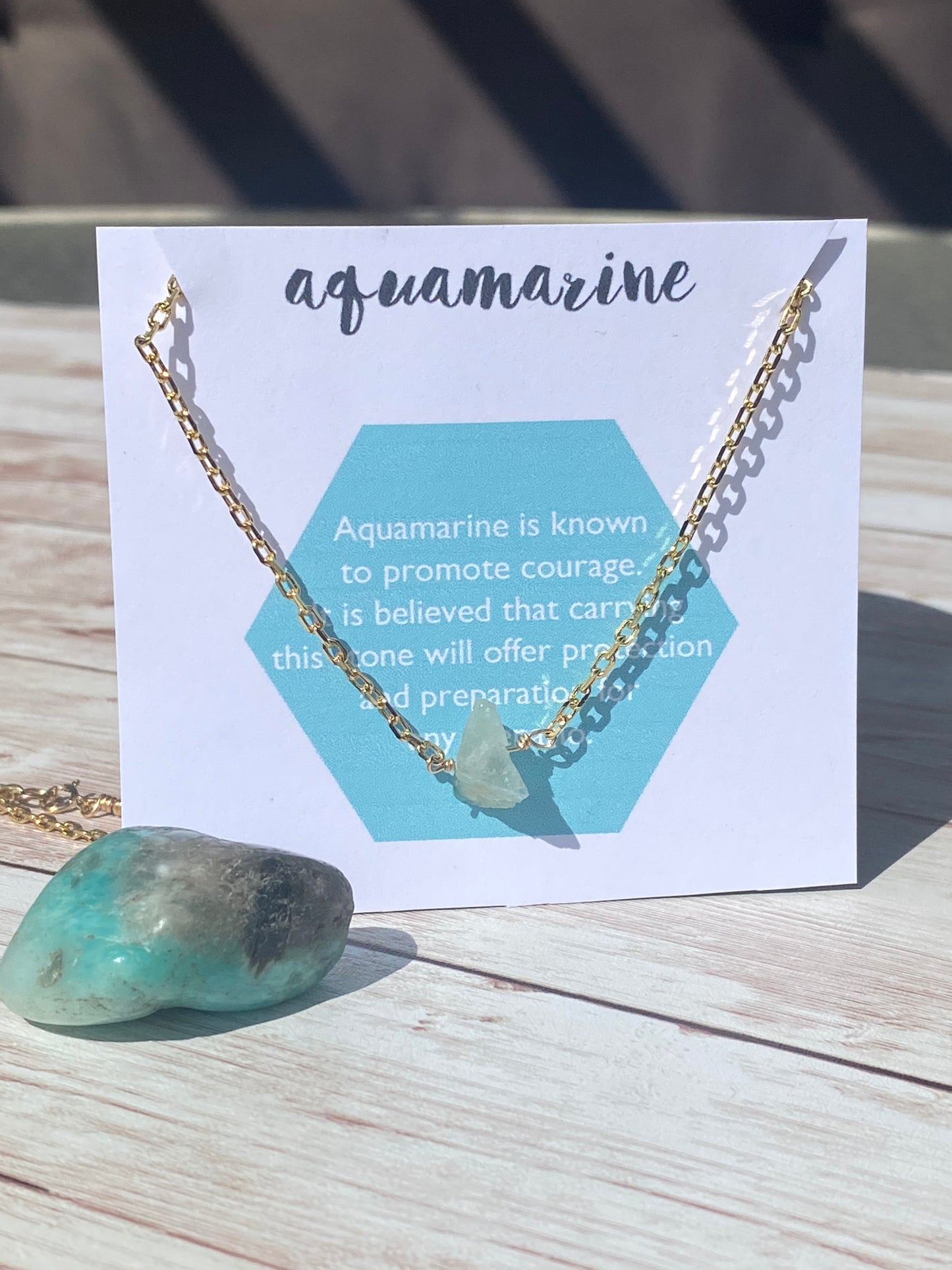 Aquamarine Necklace