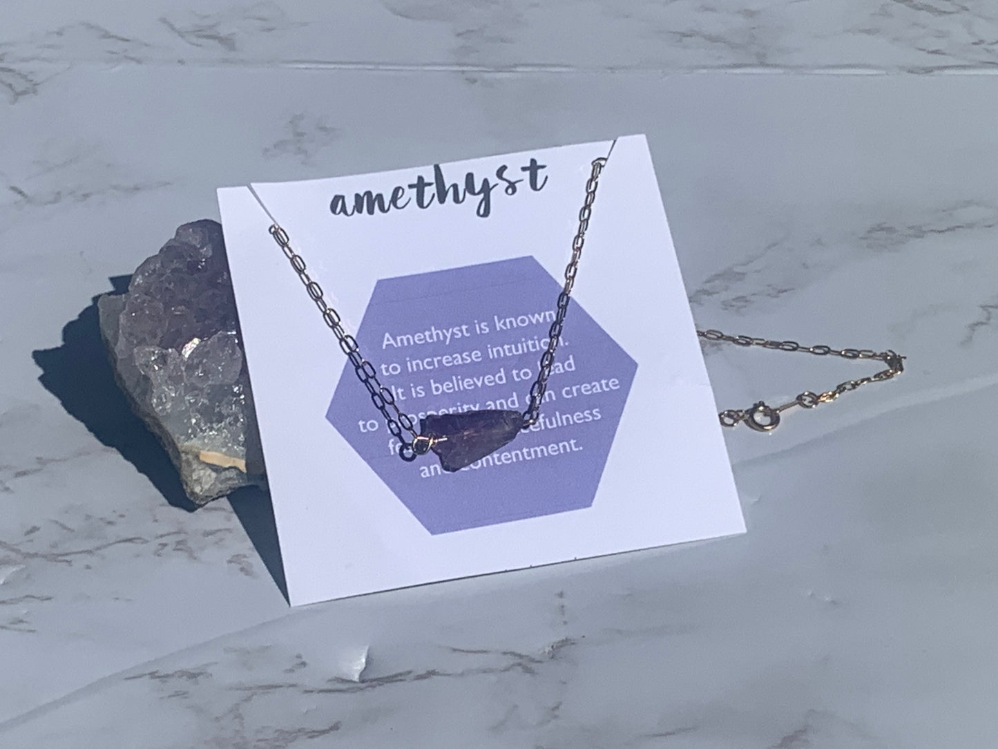 Amethyst Necklace
