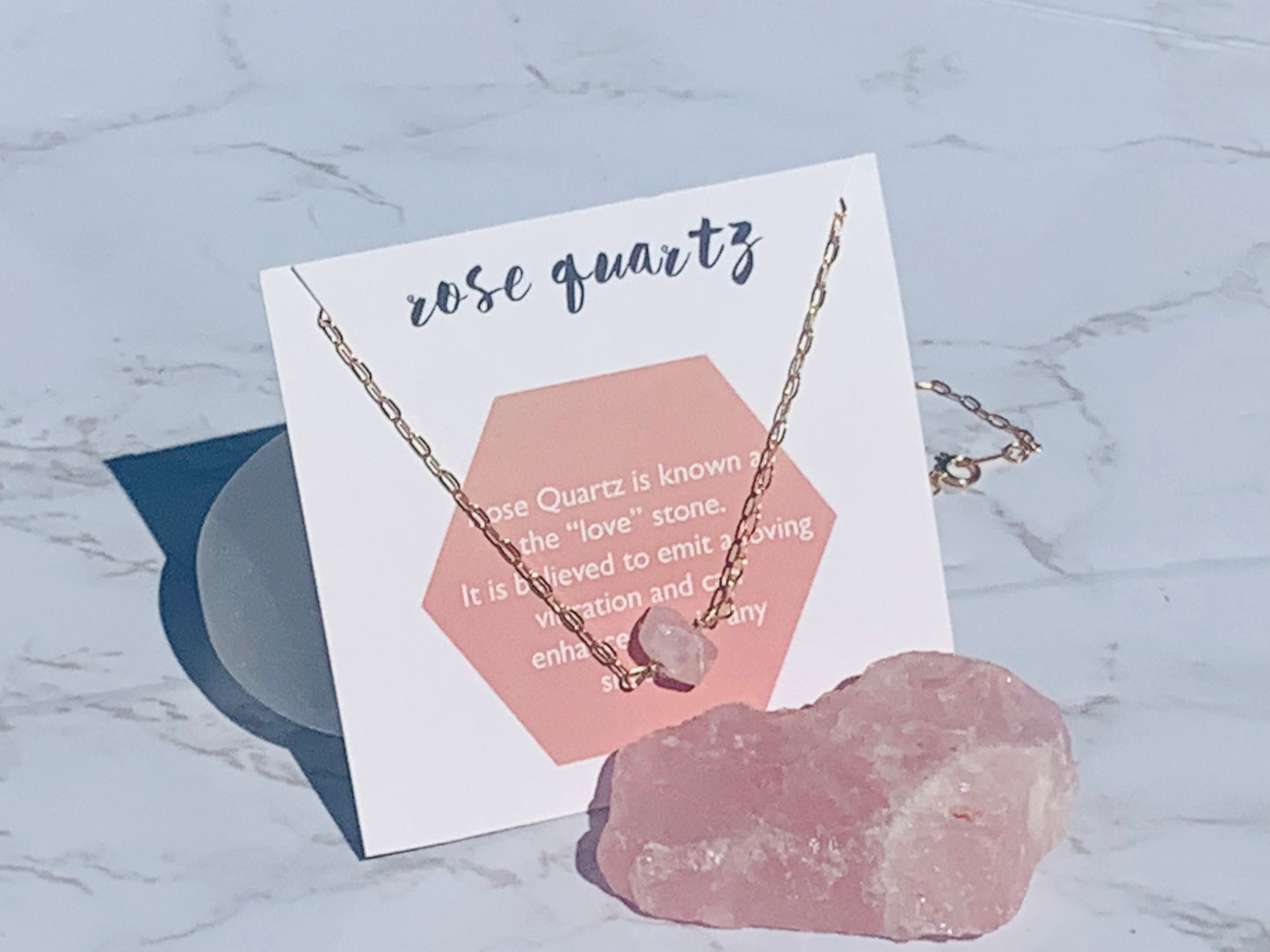 Rose Quartz Necklace
