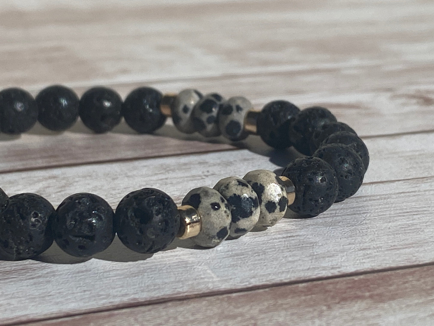 Dalmatian Jasper Bracelet