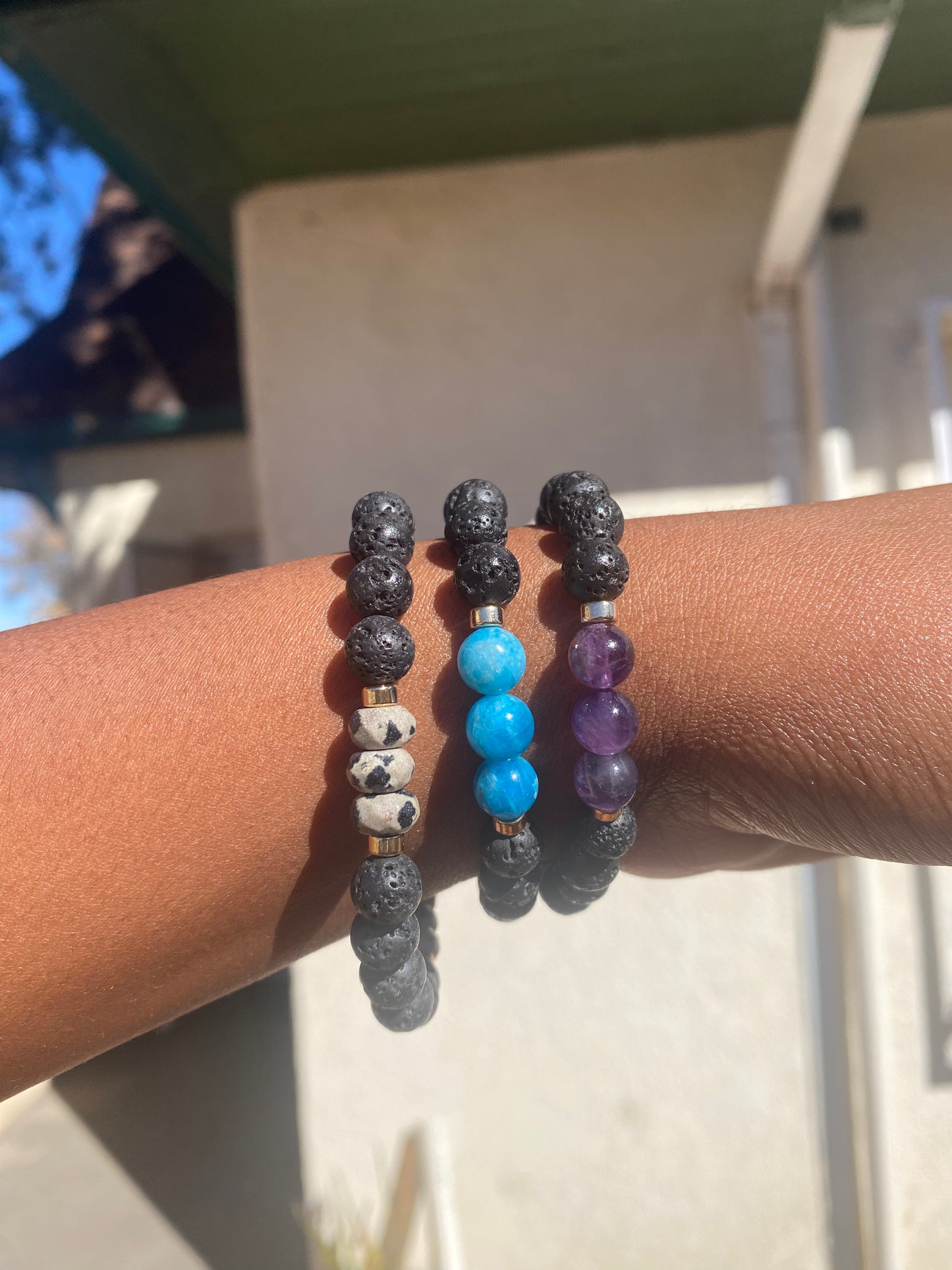 Gemstone bracelet