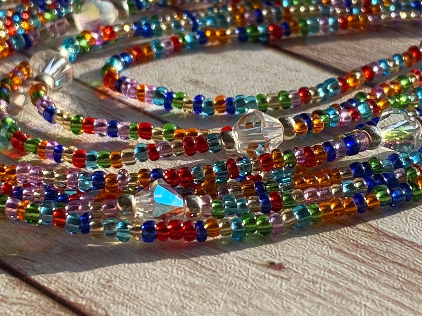 STAINED GLASS WAISTBEAD