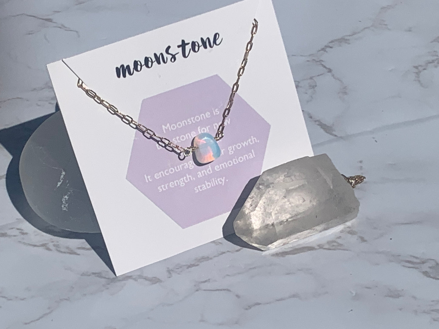 Moonstone Necklace